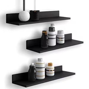 New Design Solid Wood Floating <b>Shelf</b> Set <b>Wall</b> Mounted Wooden <b>Shelves</b> for Storage and Home Decor <b>Wall</b> <b>Shelf</b> - Product Image 6