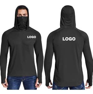 Custom Logo Waterproof Breathable UPF 50 Quick Dry Long-Sleeve <b>Sunscreen</b> Blank Fishing Shirt New Design Adult Stretch Flexible - Product Image 1