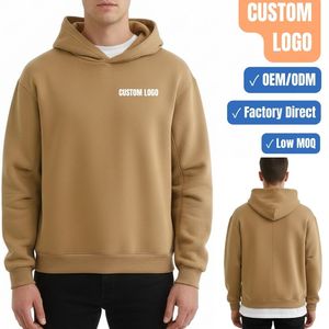 Custom Hoodie Manufacturer OEM ODM Blank <b>Pullover</b> Hoodie Low MOQ Cotton Fleece Custom Logo Hoodie <b>For</b> <b>Men</b> Hooded Sweatshirt - Product Image 1
