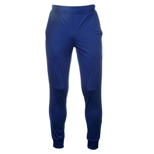Veste de survêtement bleue pour homme avec fermeture éclair intégrale, rayures blanches, col montant, design sportif, respirante, en polyester, pour l'automne - Product Image 3