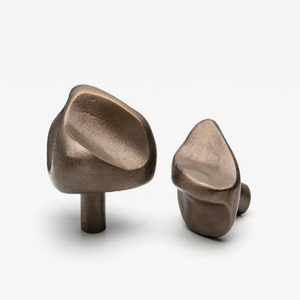 Rubble <b>Knob</b> Oil Rubbed Bronze MInimalist Design Unique Shape <b>Knob</b> - Product Image 1