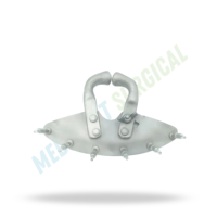 Détacheur de veau en acier inoxydable avec conception de fixation nasale sécurisée et réglable, certifié CE, taille standard, instrument vétérinaire pour animaux de ferme
