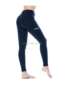 <b>Women's</b> Crystal studded Designer studded Silicone Gripping Ladies and <b>Women</b> Equestrian Sports Horse Riding Tights <b>Leggings</b> - Product Image 5