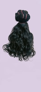 สำหรับผมต่อ Genius Weft ขนาด 22 นิ้ว เกรด Remy ทำจากผมแท้ พร้อมลอนธรรมชาติ - Product Image 5