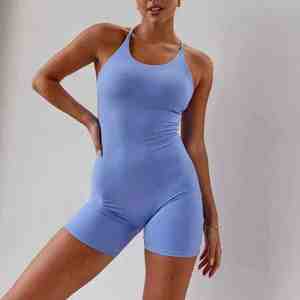 Ensemble de yoga 2 pièces de haute qualité pour femmes, tenue de sport pour la course et le fitness - Product Image 4