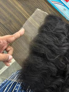 Extensiones de cabello frontal rizado y voluminoso HD con diferentes texturas, tamaño 13*4, extensiones de cabello natural, colección de la mejor calidad. - Product Image 3