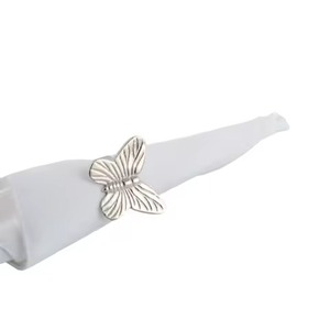 Anillo de Servilleta Metálico Clásico para Mesa de Boda, Decoración Elegante para Banquetes y Eventos - Product Image 3