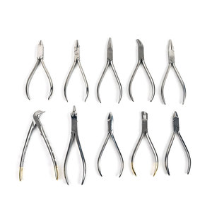 Custom Design Professional Stainless Steel Manual Orthodontic <b>Plier</b> <b>Set</b> with Precision Manufacturing High Quality CE Certified - Product Image 1