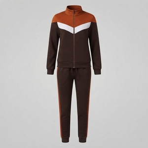 Conjunto Deportivo para Mujer, Estilo 2026, Transpirable, de Secado Rápido, Mangas Largas, Color Liso, Cierre Completo con Cremallera - Product Image 6