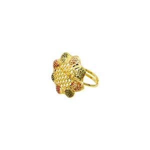 Juego de Collares Largos de Latón con Baño de Oro de 14K, 18K, 24K, Estilo Dubái, Diseño Tradicional, Joyería de Moda para Novias, Venta al por Mayor - Product Image 6