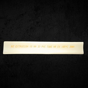 Tubería de PVC no retráctil de 18mm I.D, aislamiento eléctrico de 105 grados y 300V para protección de alta temperatura en cableado y circuitos - Product Image 3