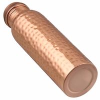 Ensemble de bouteilles d'eau en cuivre martelé, collection de vaisselle ayurvédique pure pour le bien-être quotidien et la maison, très demandé