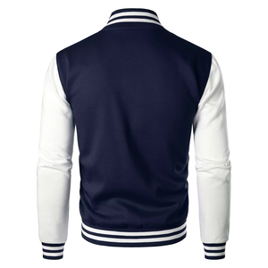 Chaqueta Varsity de Invierno para Hombre, Chaqueta Letterman de Mezcla de Algodón y Lana Premium, Bordado Personalizado, Tallas Grandes, Ropa Urbana - Product Image 6