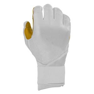 Gants de frappe ELIXE SPORTS en Spandex/Nylon blancs, fermeture auto-agrippante, paume rembourrée, durables, respirants, haute qualité, unisexe adulte - Product Image 3