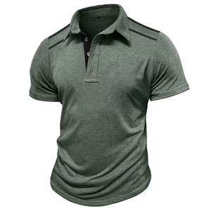 Camiseta Polo de Algodón para Hombre, Manga Corta, Casual, con Logotipo Personalizado, Proveedor al por Mayor, Camiseta Polo Elegante de Primera Calidad - Product Image 2