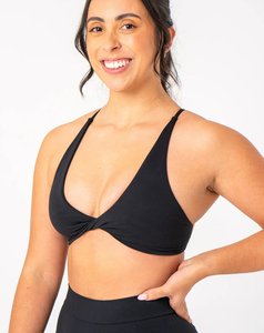 Women's Outdoor Beach Seamless High Support <b>Bra</b> Best for Yoga Workout Breathable <b>Halter</b> Deep V <b>Neck</b> Front Logo 2026 Wholesale - Product Image 4