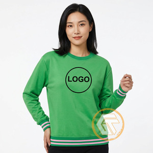 Tesoros Griegos Personalizados Alpha |   Sudadera de Algodón Kapa de 500g con Manga Larga y Bordado Frontal para Mujer, Otoño-Invierno - Product Image 5