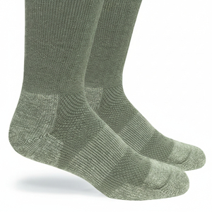 Último Modelo de Calcetines de Algodón y Fibra de Bambú hasta la Pantorrilla, Absorbentes de Sudor, Tejidos, Casuales, Color Verde Otoño - Product Image 5