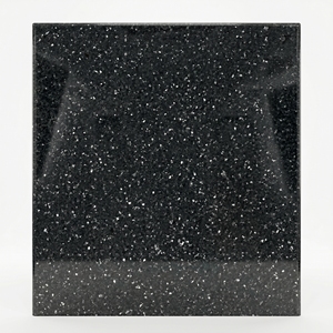 Black Pearl Artificial Stone Slab Polished <b>Engineered</b> Stone Modern Decorative Surface for Kitchen Bathroom Staircase Villa - Product Image 4