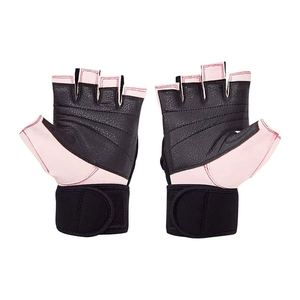Gants de sport en polyester fabriqués au Pakistan par GEO BROTHERS COMPANY pour l'haltérophilie unisexe avec support pour les poignets - Product Image 1