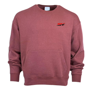 Sweat-shirt pour homme de haute qualité à col rond, couleur unie, hiver, logo personnalisé, vente en gros, coton mélangé, sweat-shirt basique pas cher pour homme - Product Image 1