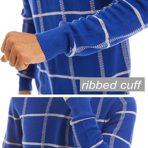 Sweat-shirt personnalisé pour homme, col rond, en laine tricotée, coupe oversize, vente en gros, fabricant de vêtements OEM ODM - Product Image 5