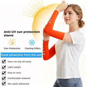 2 Pairs Cooling Arm Sleeves for Men Women UV Sun Protection Outdoor Sports Cover Compression Arm Sleeves Breathable Elastic - Product Image 5