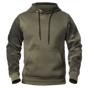 Sudadera con Capucha de Camuflaje para Hombre, Informal, de Forro Polar, Corte Regular, para Otoño, con Diseño de Bolsillo - Product Image 4