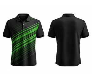 Full Sublimation Polo Shirt Anti-Shrink & Fade Resistant Fabric for Men Women Youth Quick-Dry Dry-Fit Active Polo - Product Image 1