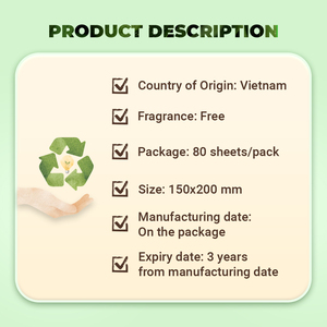 ผ้าเช็ดทำความสะอาดไม้ไผ่ออร์แกนิก-ย่อยสลายได้นุ่มและอ่อนโยนปลอดภัยสำหรับทารกและผู้ใหญ่บรรจุภัณฑ์แบบกำหนดเองมีตัวอย่างให้ฟรี - Product Image 3