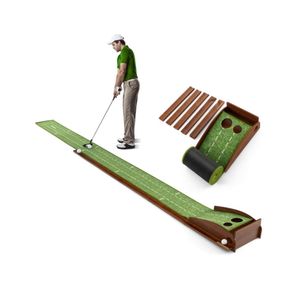Tappetino da Golf con Ritorno Automatico della Palla, 2/3 Fori, Ausilio per Allenamento e Pratica - Product Image 1