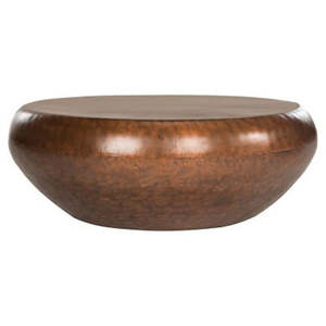 Table basse grande taille très demandée, en métal et marbre, table basse décorative en marbre noir, meubles décoratifs - Product Image 6