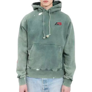 Sudadera con Capucha para Hombre, Lavado Ácido, Precio Económico, Gran Venta, Manga Larga, Producto de Primera Calidad - Product Image 1