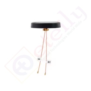 ETEILY ET-GSWISRS80M-3L3-U GSM + Wi-Fi Combo Adhesive Screwable Puck 80mm Antenna RG178 (L-3Mtr) Cable + UFL Connector 5dBi Gain - Product Image 2