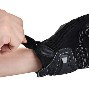 Gants de moto universels d'été HIKE IMPEX, antidérapants, respirants, compatibles avec les écrans tactiles, en cuir microfibre, pour hommes et femmes - Product Image 4