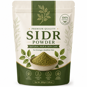 Premium Quality Natural Sidr Leaf Powder 100% Pure Herbal Cosmetic Grade Sidr Leaf Powder for <b>Hair</b> Mask Face Pack & Beauty Care - Product Image 1