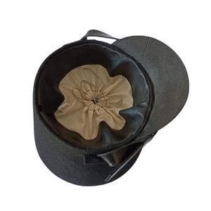 Sombrero Shako de Lana Negra con Bordado Dorado, Estilo Formal para Adultos, 56-58CM, Uso en Invierno para Negocios - Product Image 6