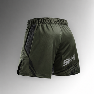 2026 Premium OEM Brand MMA Training <b>Shorts</b> <b>for</b> <b>Men</b> Lightweight Durable Breathable Polyester/Cotton 180g Fabric Heat-Transfer - Product Image 2