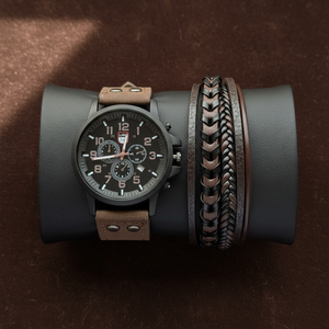 Montre à quartz tendance pour homme, ensemble de montres pour homme, style business décontracté, montres pour hommes - Product Image 3