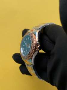 BOJ Plain R.O.L.E.X.68 Top Seller Two Tone Stainless Steel <b>Mechanical</b> Automatic Analog Wrist <b>Watch</b> For Men At Low Price Hot Sale - Product Image 3