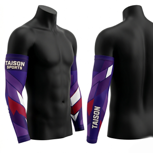 Manguito de Baloncesto Premium de Poliéster y Spandex de 220 GSM, Transpirable y Elástico, Diseño de Panel Geométrico Rosa, Logotipo Personalizado por Sublimación - Product Image 3