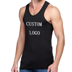 Custom Logo Cotton Tank Top Men's Athletic <b>Stringer</b> Gym <b>Vest</b> Sleeveless Training Shirt Workout Singlet Bulk 2026 - Product Image 6