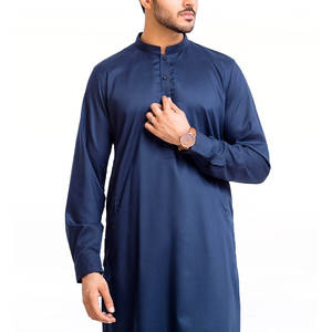 Nouvelle Collection Respirante 2026 – Costume Homme de Qualité Supérieure pour Fêtes, Couleur Unie, Kurta Shalwar, Salwar Kameez Tendance, Fabriqué en Bandhgala - Product Image 4