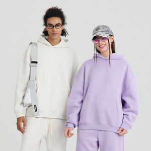 Sweat à capuche pour homme 100% coton Impression de logo personnalisé Motif uni Technique de teinture Faible MOQ Sweat à capuche en tricot d'hiver délavé XXS-5XL - Product Image 1