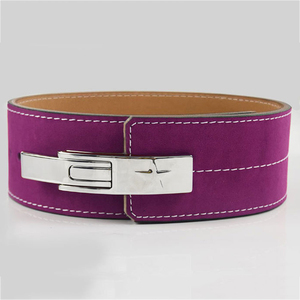 Ceinture de musculation en cuir personnalisée avec levier, soutien dorsal pour la musculation et le fitness, OEM ODM, vente en gros - Product Image 3