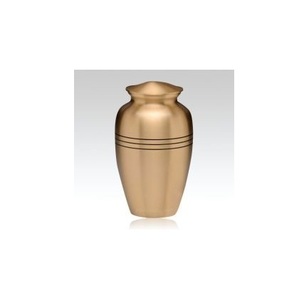 Urnas metálicas herenciales para cenizas funerarias humanas inspiradas en la tradición que brindan un lugar de descanso seguro para seres queridos. - Product Image 1