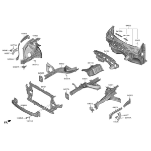Repuestos y Accesorios para Autos y Camionetas Sportage Nuevos 64501CH000 - Product Image 2