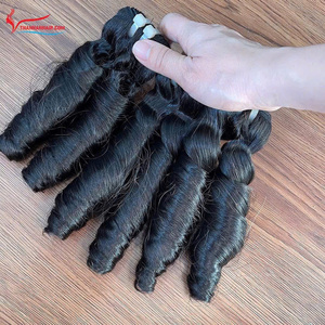 Bons cheveux au choix cheveux bouclés rebondissants cheveux vierges vietnamiens super doublement étirés tout pouces aucune perte disponible pour l'expédition - Product Image 5