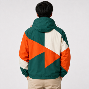 Premium <b>Men</b> Windbreaker <b>Jacket</b> Crafted With Lightweight Woven Fabric Breathable Comfort And Modern Style <b>For</b> Daily Wear - Product Image 5