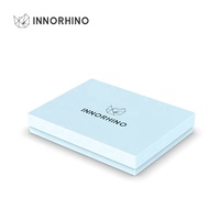 Boîtes cadeaux rigides en papier recyclable, lamination mate, gaufrage, doublure en éponge, logo personnalisé, couleur personnalisée, vernis à ongles, sérum pour la peau